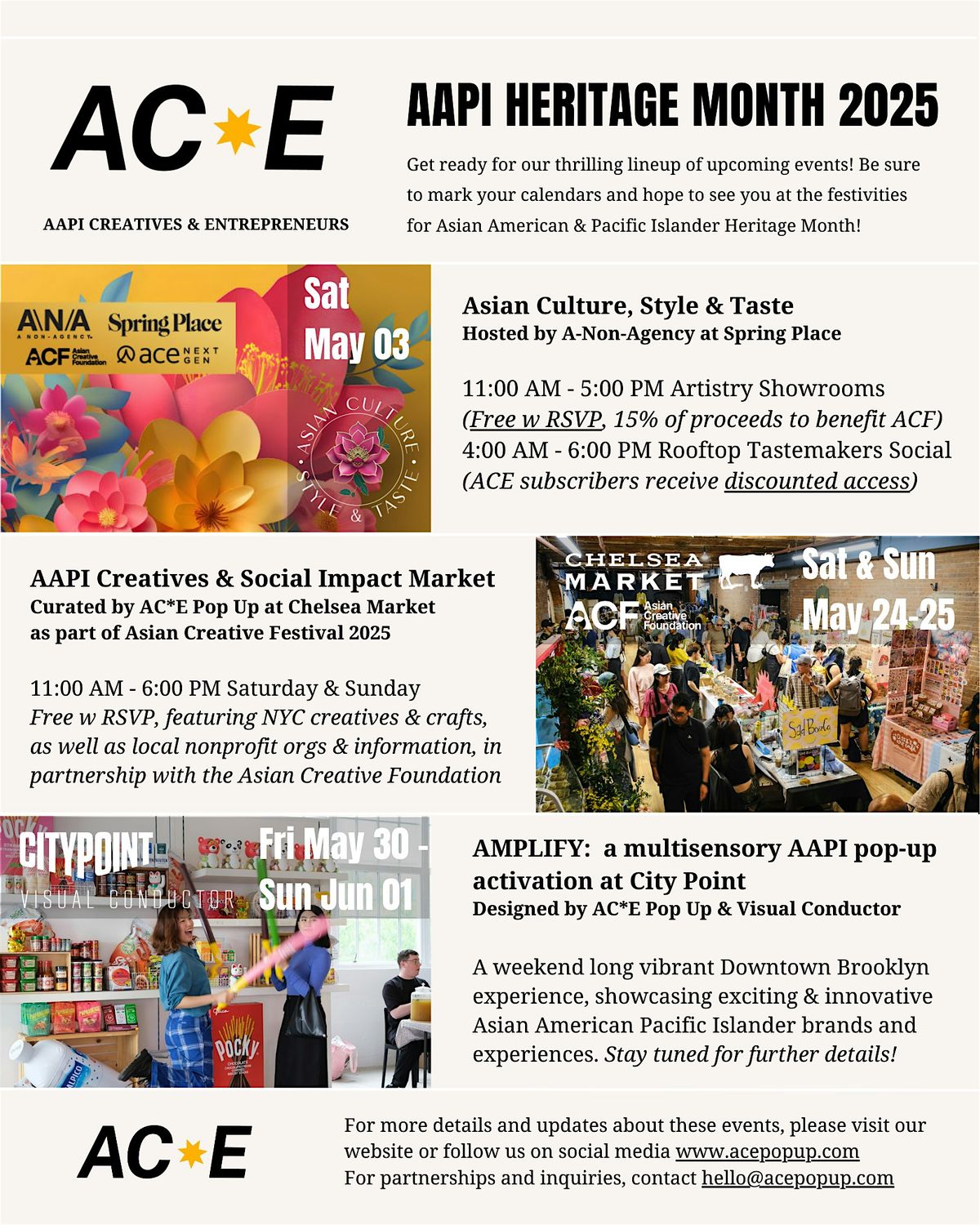 AAPI Creatives & Social Impact Market - Asian Creative Festival 2025, 24 May | Event in New York | AllEvents