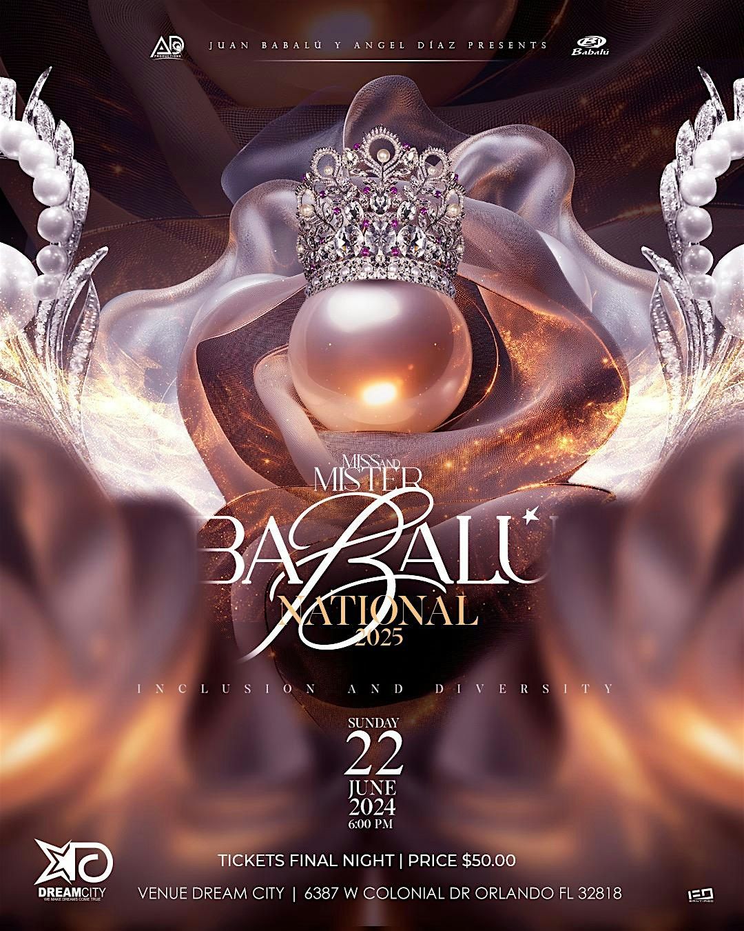 Miss & Mister Babalu National 2025, 22 June | Event in Orlando | AllEvents