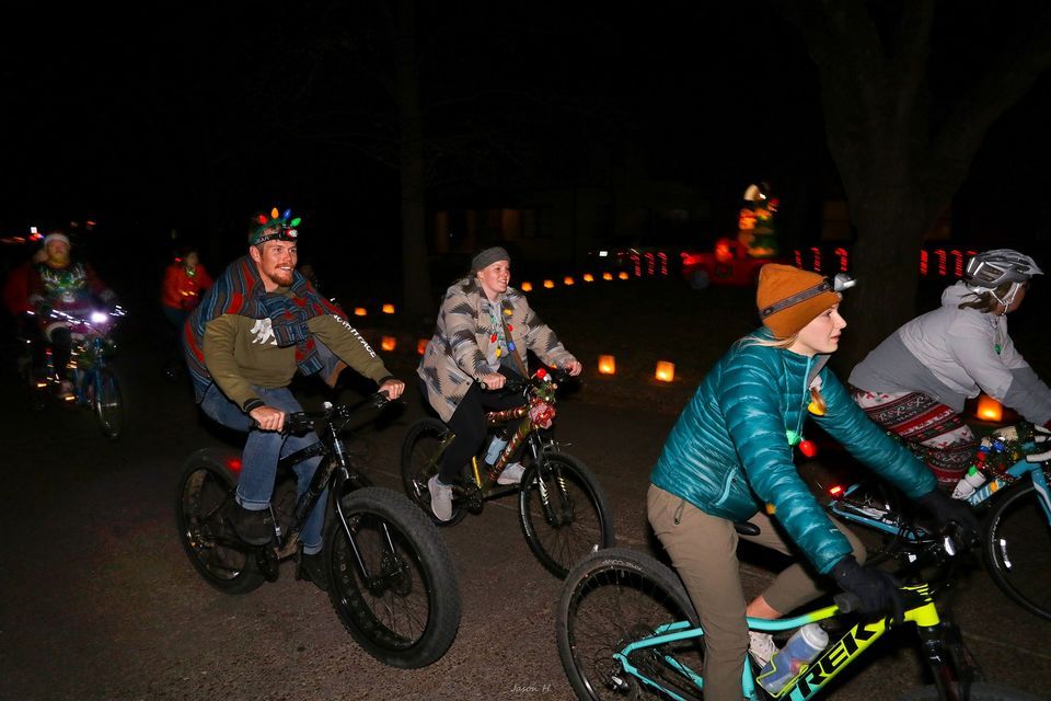 Christmas Lights Bike Ride 2023, Lincoln Heights Village Shopping, Park