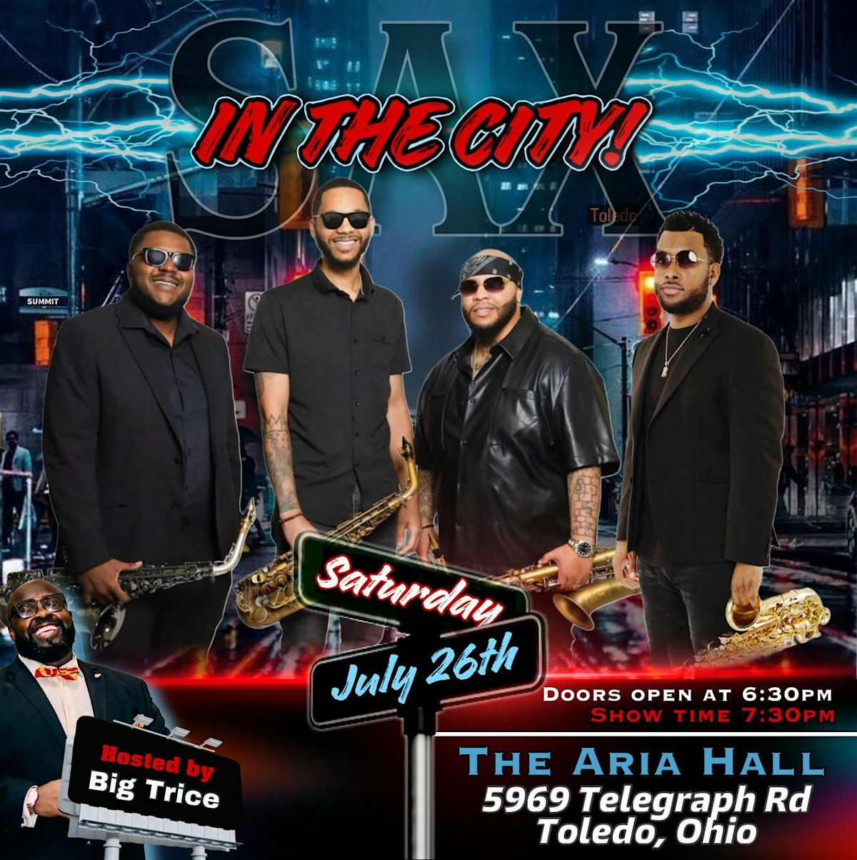 Sax in the City 2k25, 26 July | Event in Toledo | AllEvents