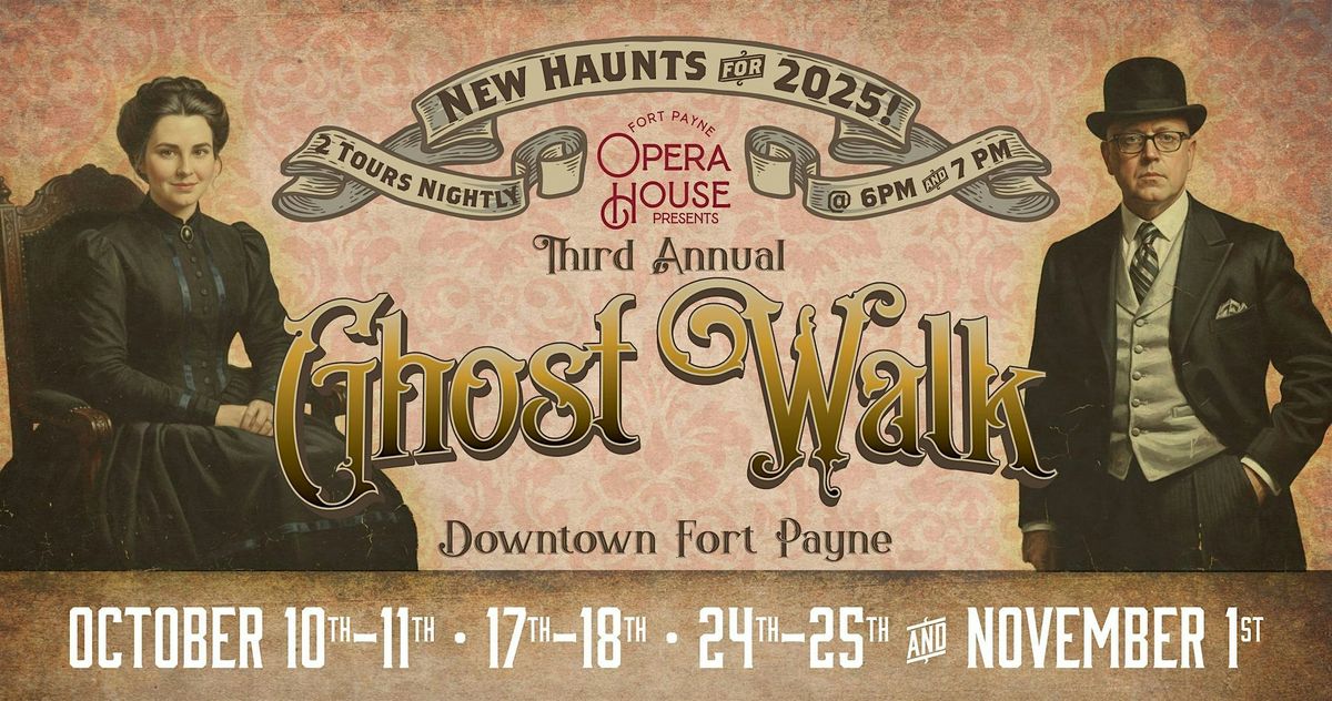 3rd Annual Downtown Fort Payne Ghost Walk, 11 October | Event in Fort Payne | AllEvents