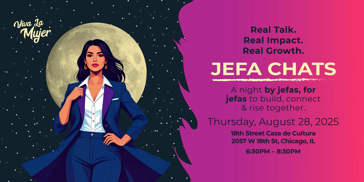 Jefa Chats, 28 August | Event in Chicago | AllEvents