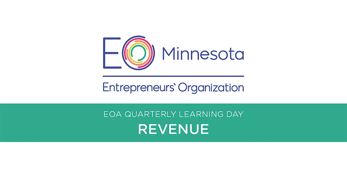 EOA Quarterly Learning Day: Revenue, 3 February | Event in Edina | AllEvents