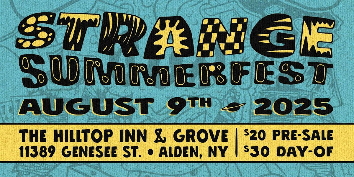 Strange Summerfest 7, 9 August | Event in Alden | AllEvents