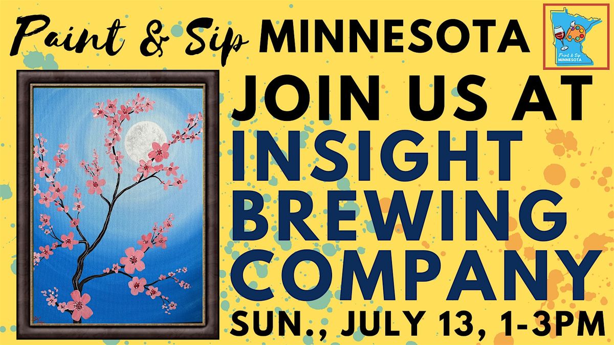 July 13 Paint & Sip at Insight Brewing, 13 July | Event in Minneapolis | AllEvents