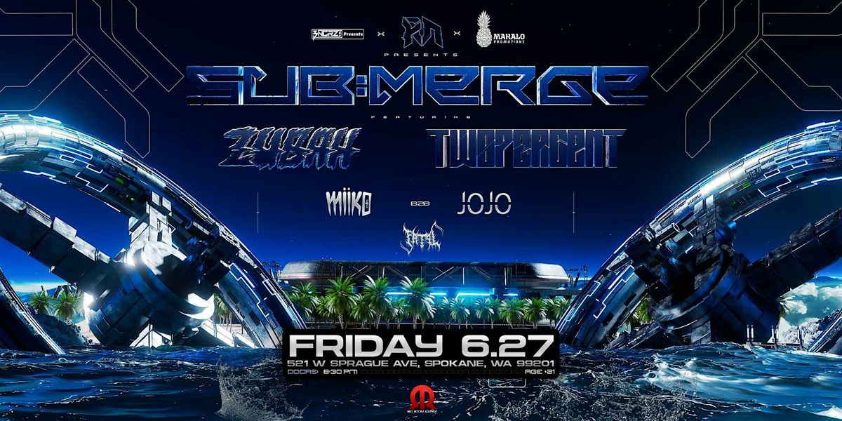 SUB:MERGE Ft Zubah & Twopercent @ Red Room Lounge, 27 June | Event in Spokane | AllEvents