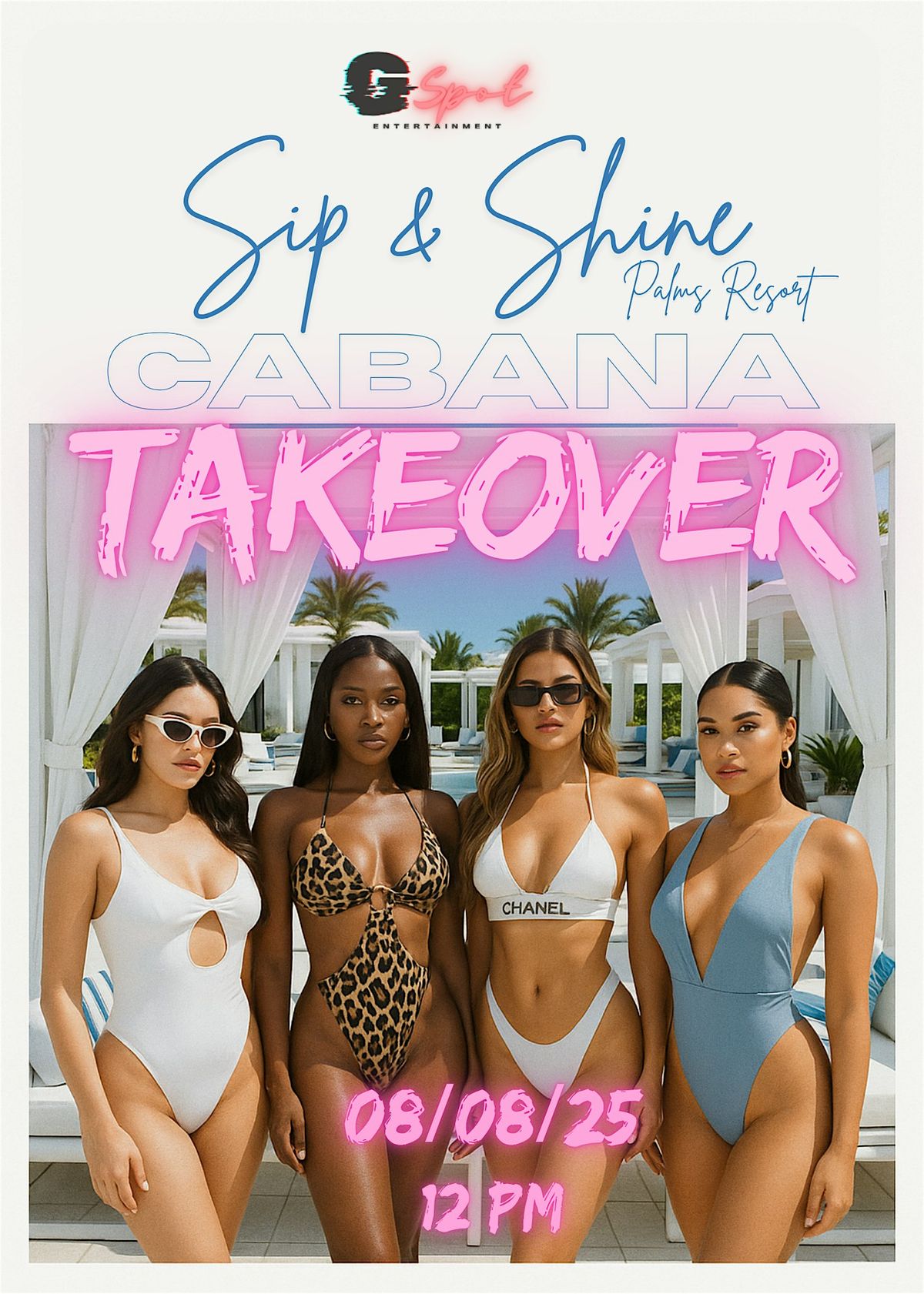 Sip & Shine: Cabana Takeover, 8 August | Event in Las Vegas | AllEvents
