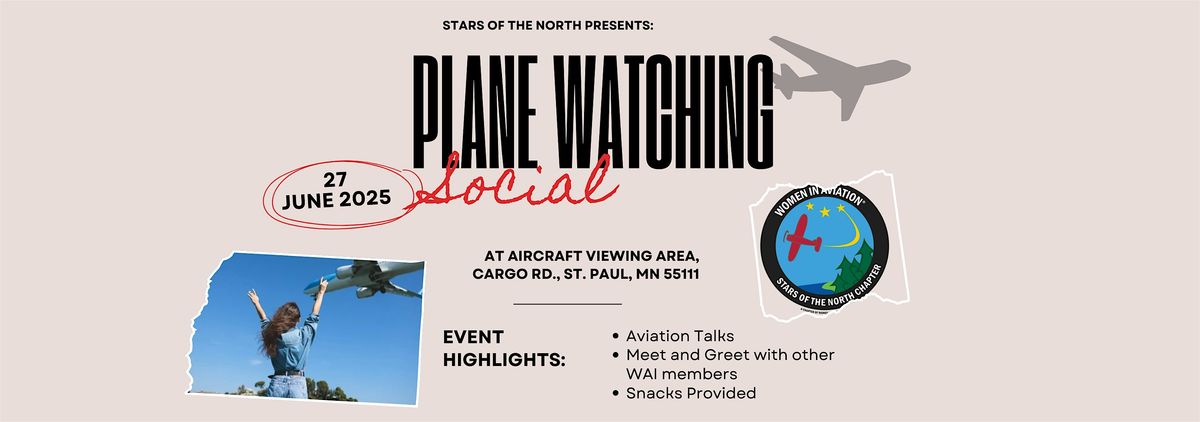 Airplane Watching with Stars of the North, 27 June | Event in Saint Paul | AllEvents