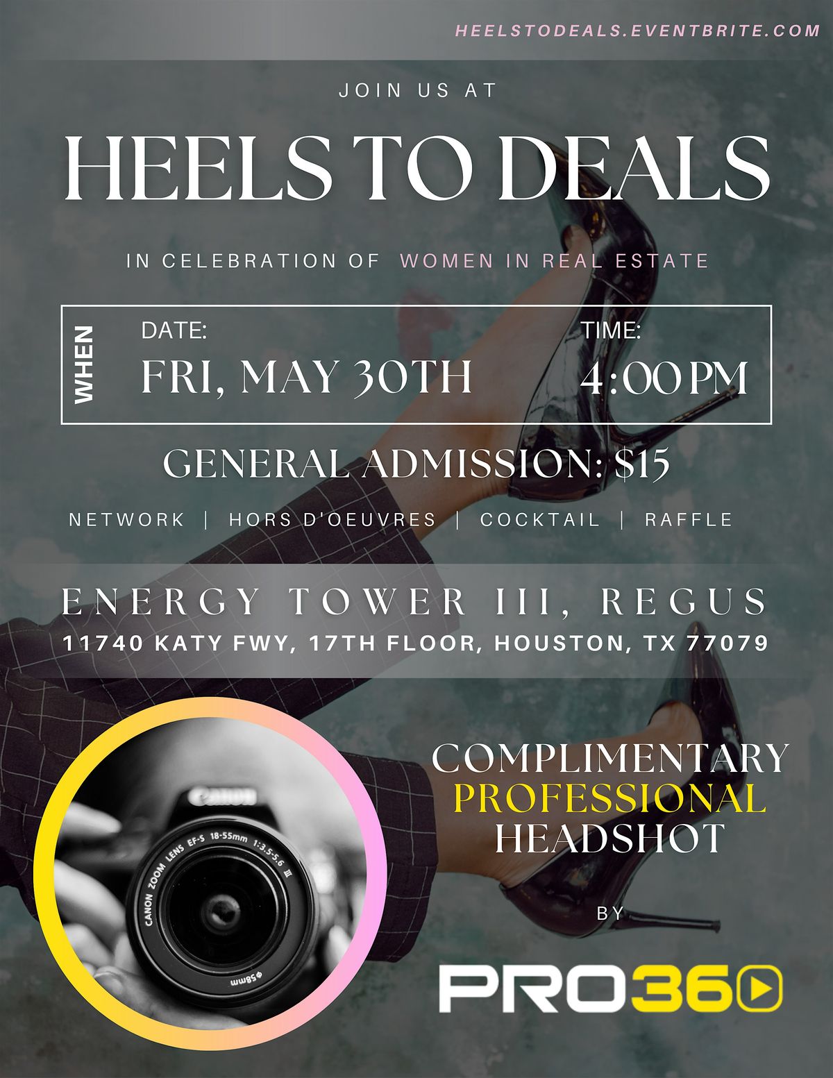Heels to Deals, 30 May | Event in Houston | AllEvents