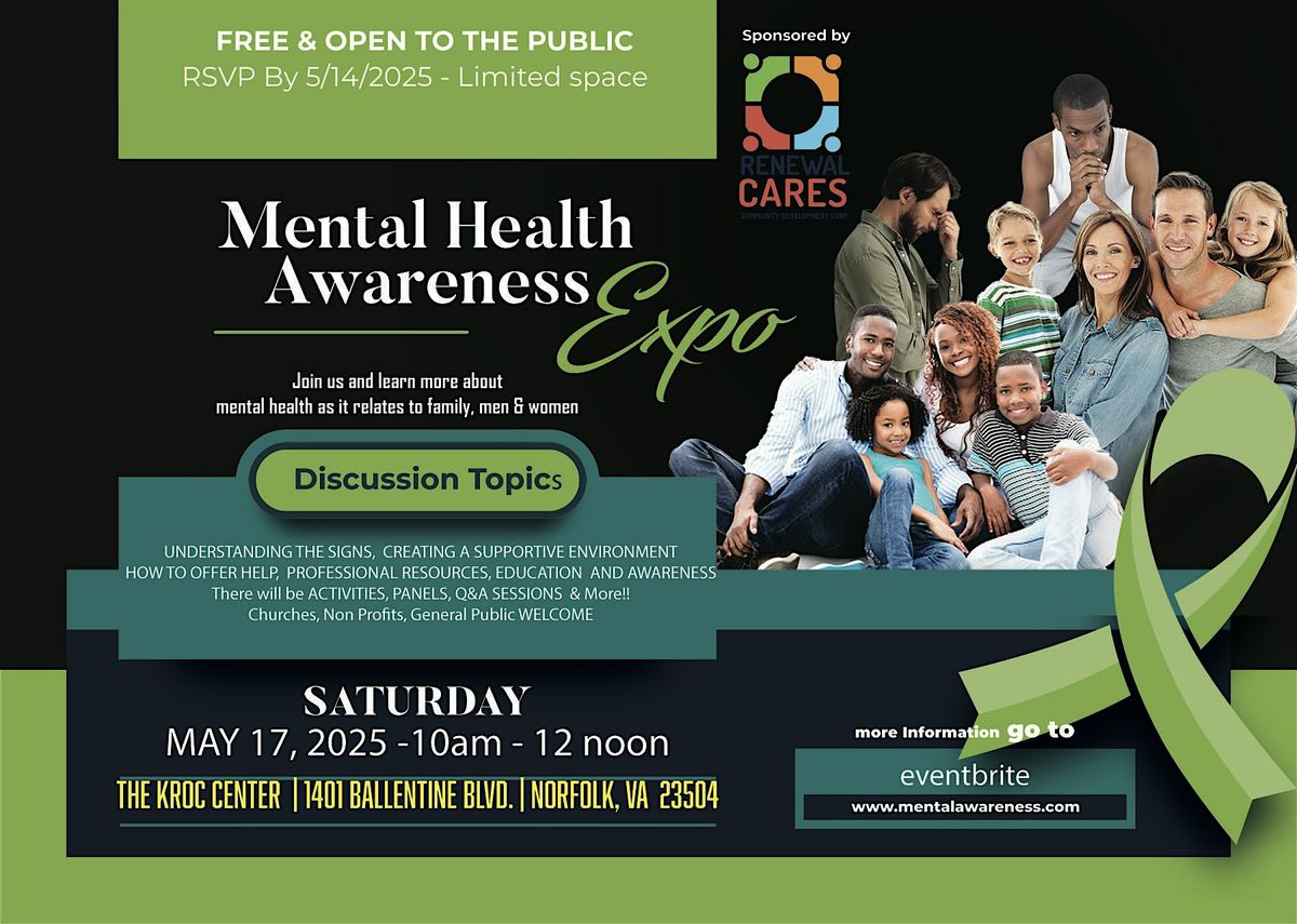 mental health awareness expo, 17 May | Event in Suffolk | AllEvents