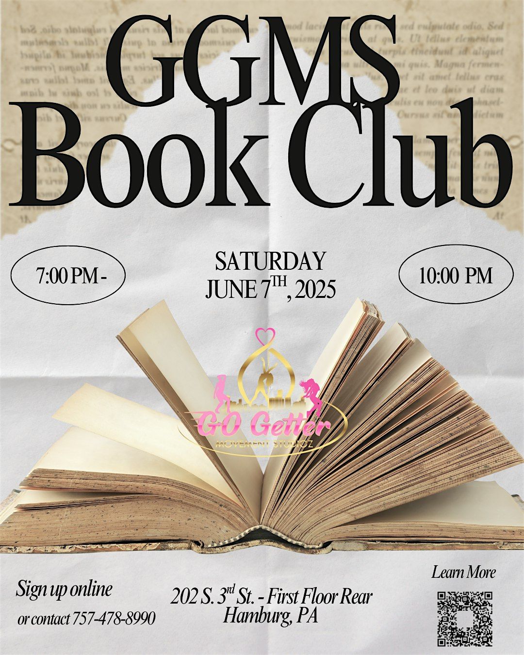 GGMS Book Club, 30 August | Event in Hamburg | AllEvents
