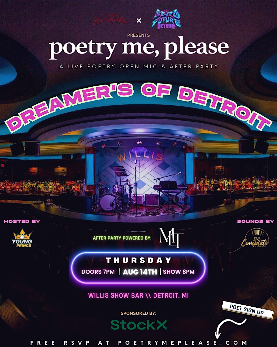 poetry me, please: Open Mic Detroit, 14 August | Event in Detroit | AllEvents