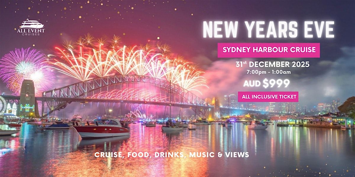 NYE Sydney Harbour Cruise 2025