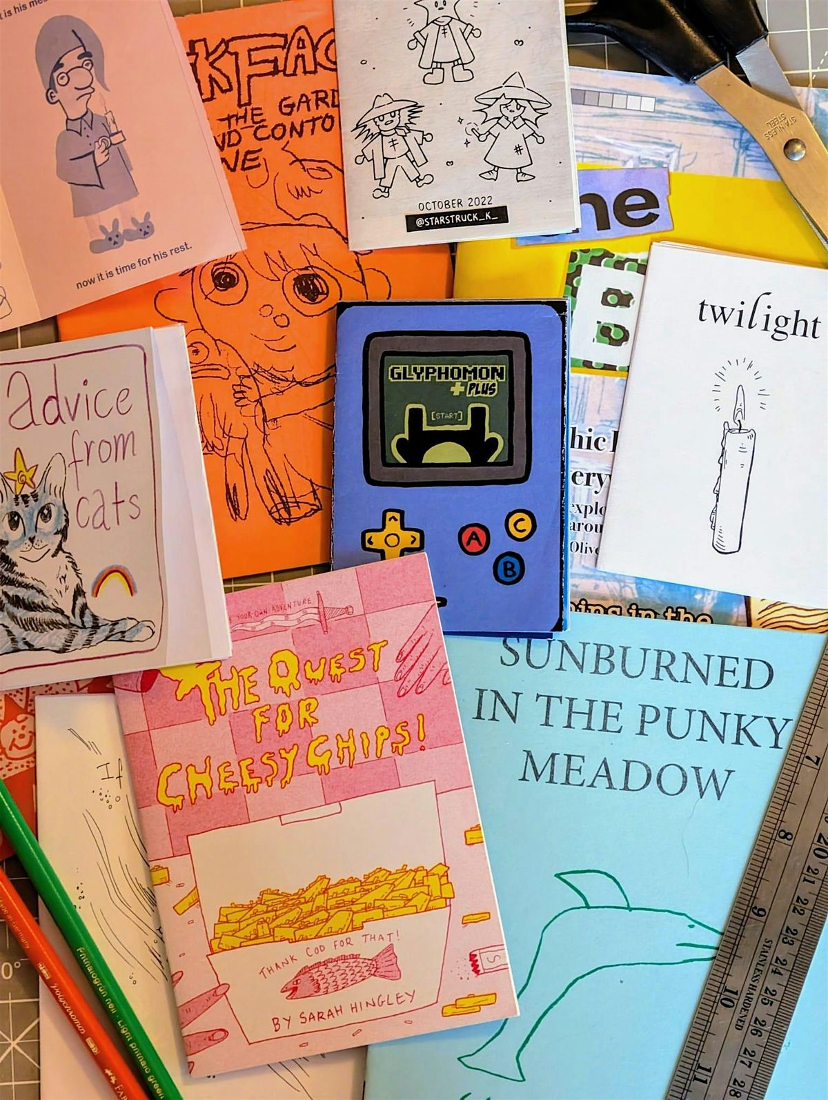 Create a Zine (age 8+), 17 October | Event in Dundee | AllEvents