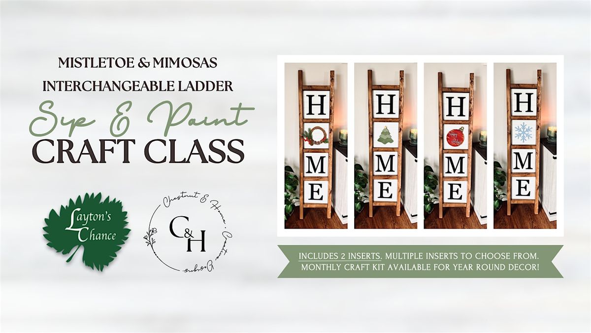 Mistletoe and Mimosas - Sip & Paint Craft night with Chestnut & Home, 7 December | Event in Vienna