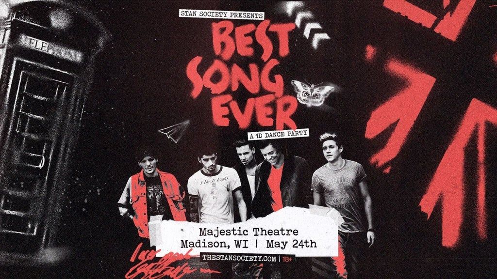 Stan Society Presents Best Song Ever: A 1D Dance Night, 24 May | Event in Madison | AllEvents