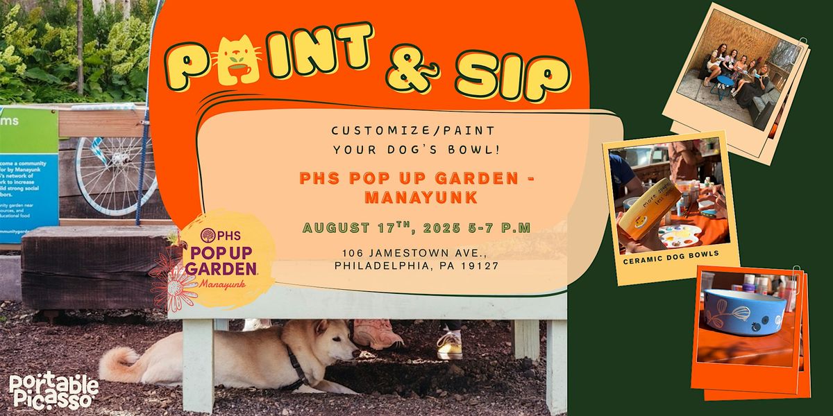 Paint & Sip - Paint a Dog Bowl!, 17 August | Event in Philadelphia | AllEvents