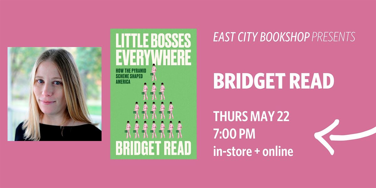 Hybrid Event: Little Bosses Everywhere, Bridget Read, 22 May | Event in Washington | AllEvents