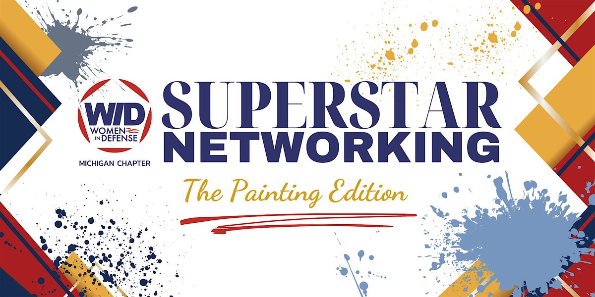 WID-MI Superstar Networking | The Paint & Sip Edition May 2025, 15 May | Event in Shelby Charter Township