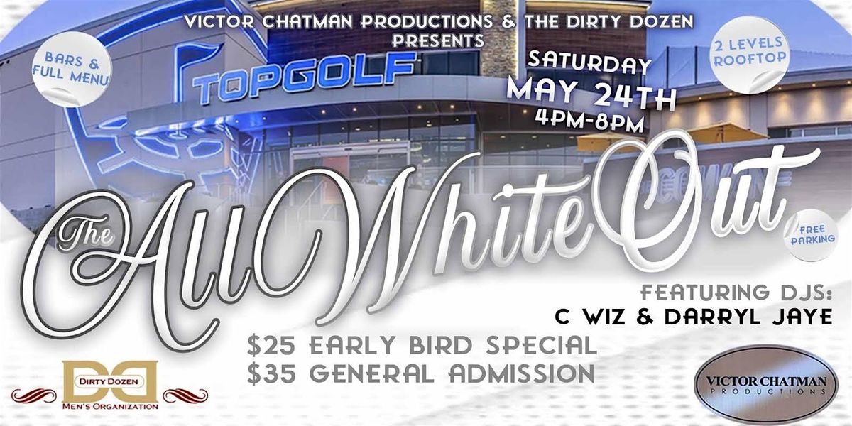 All White Out Day Party w/Victor Chatman Productions & The Dirty Dozen, 24 May | Event in Nashville | AllEvents