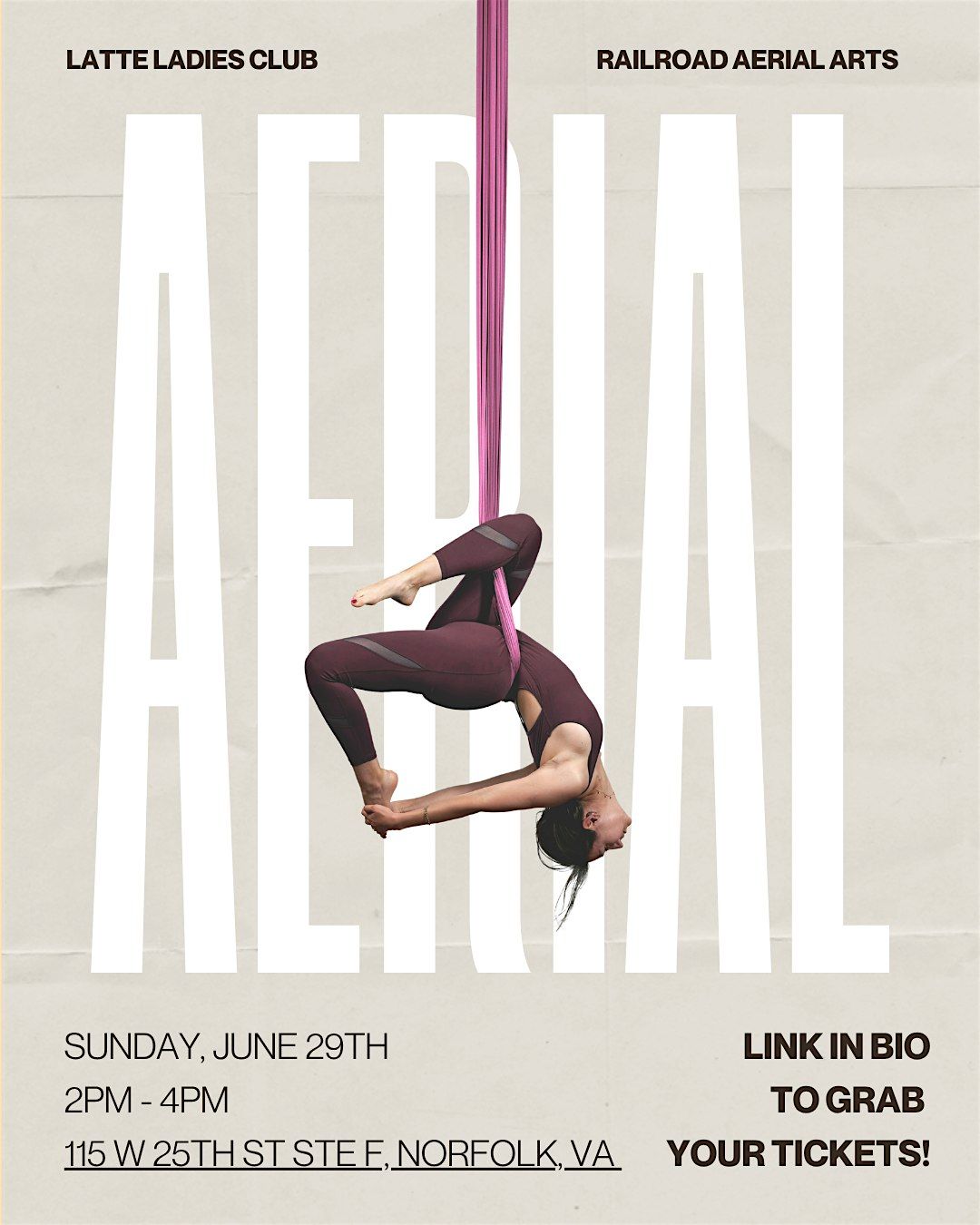 All-female Networking Event and Aerial Arts Class, 29 June | Event in Norfolk | AllEvents
