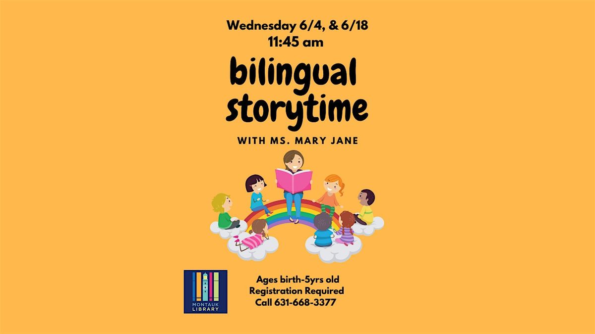 Bilingual story time - ages birth-5 years old, 4 June | Event in Montauk | AllEvents