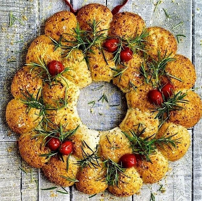 Christmas Bread Making Workshop, Spelt wreath, biscotti and mince pies, 15 December | Event in Warrington