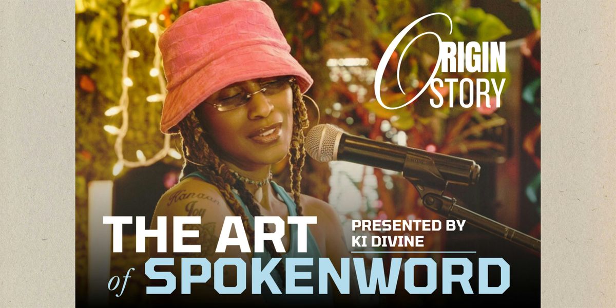 Art of Spokenword - Origin Story, 13 November | Event in Denton | AllEvents