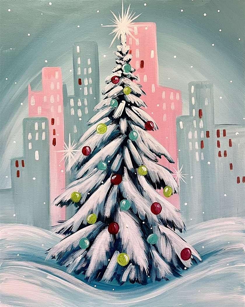 Paint and Sip - Christmas Time in the City - St. Charles, IL, 28 November | Event in St. Charles | AllEvents