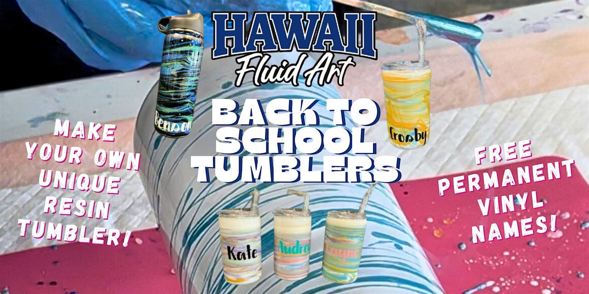 Back-to-School Tumbler Bash!, 1 August | Event in Denton | AllEvents