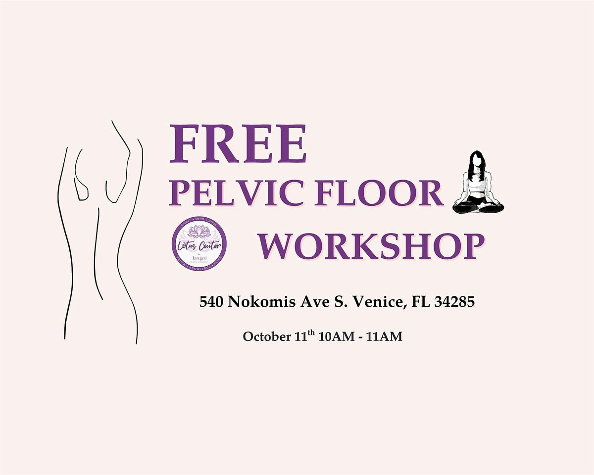 Free Pelvic Floor Workshop, 11 October | Event in Venice | AllEvents