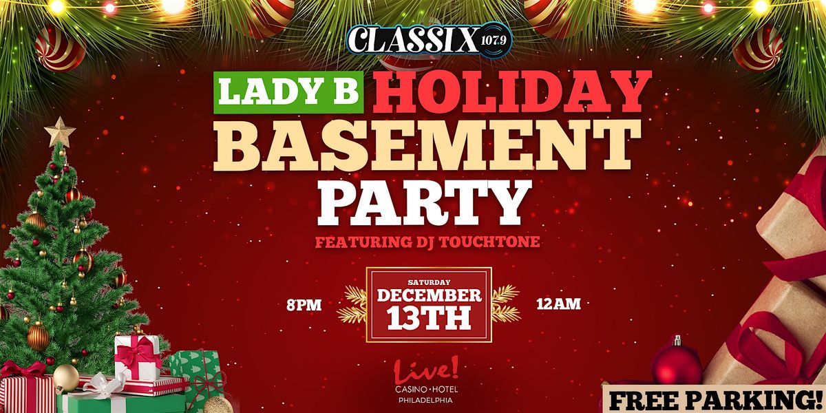 Lady B Holiday Basement Party 2025