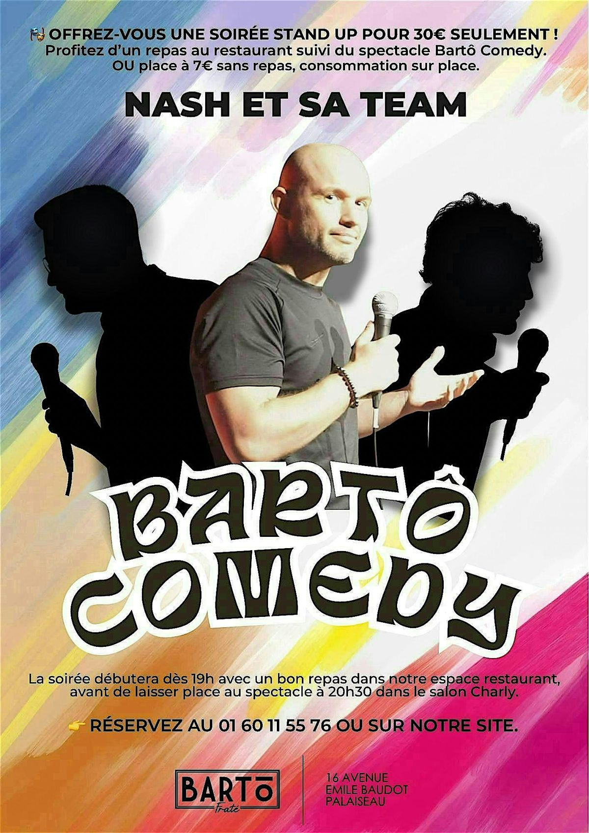 Bartô Comedy, 17 October | Event in Palaiseau | AllEvents