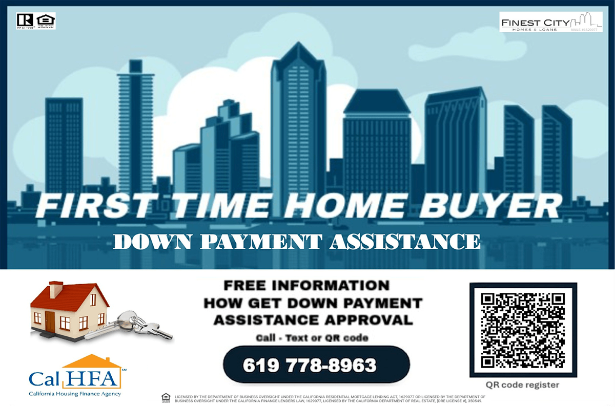 DOWN PAYMENT ASSISTANCE APPROVAL REQUEST, 31 December | Event in Chula Vista | AllEvents
