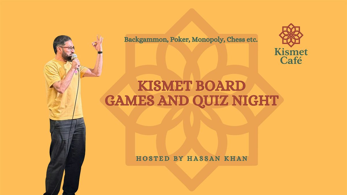 Kismet Board Games and Quiz Night, 19 November | Event in London | AllEvents
