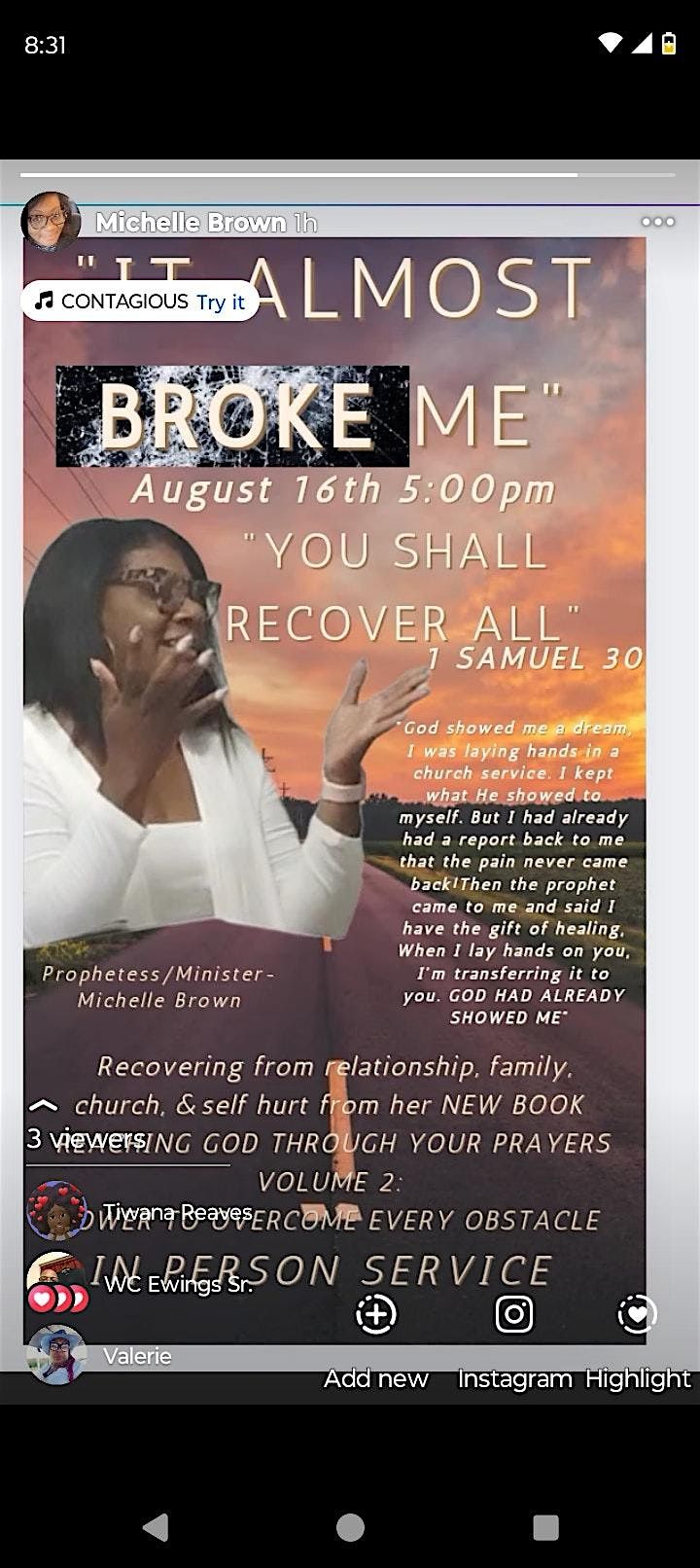It almost " BROKE " ME!, 16 August | Event in Raleigh | AllEvents
