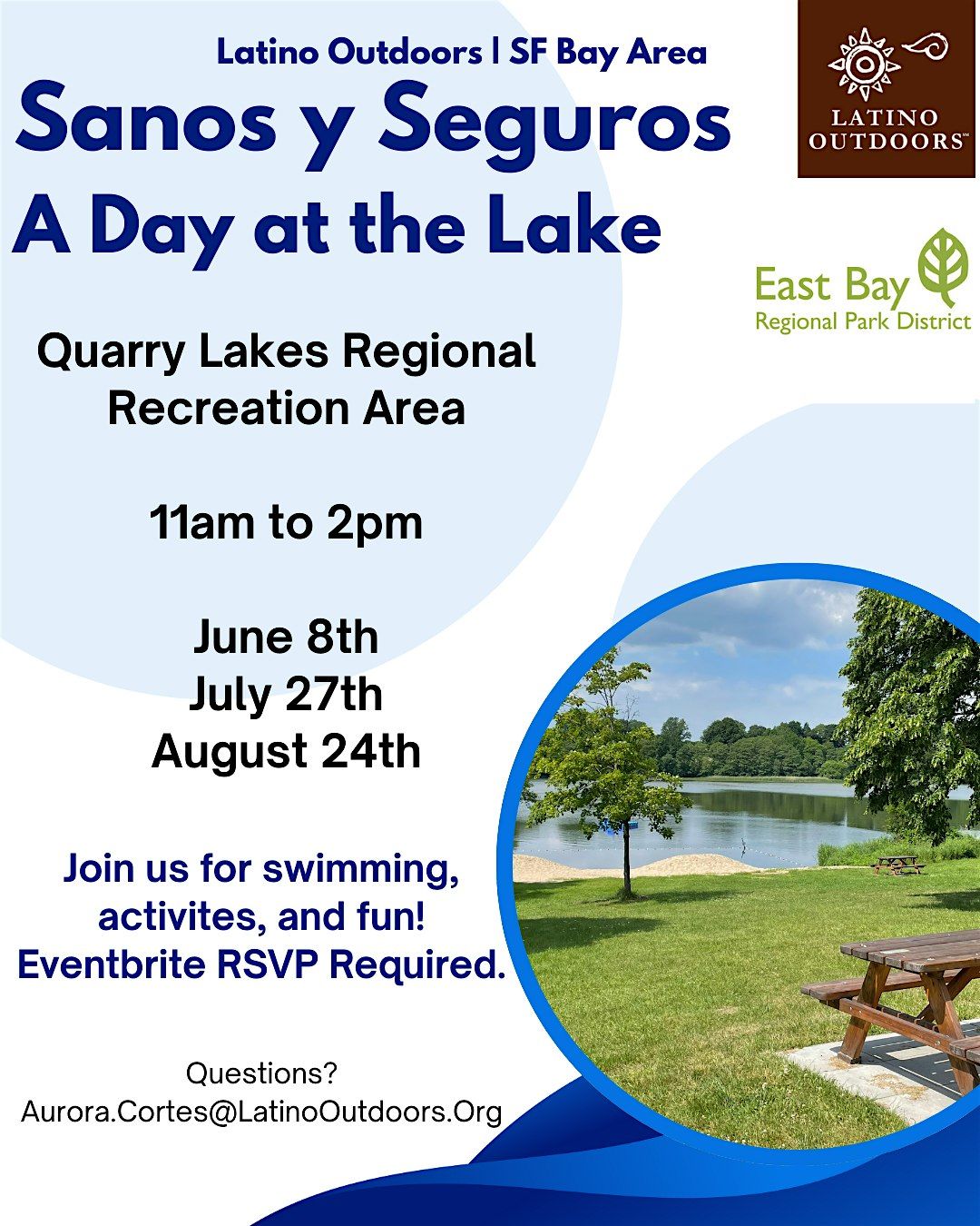 LO SF Bay Area | Sanos y Seguros: A Day at the Lake, 8 June | Event in Fremont | AllEvents