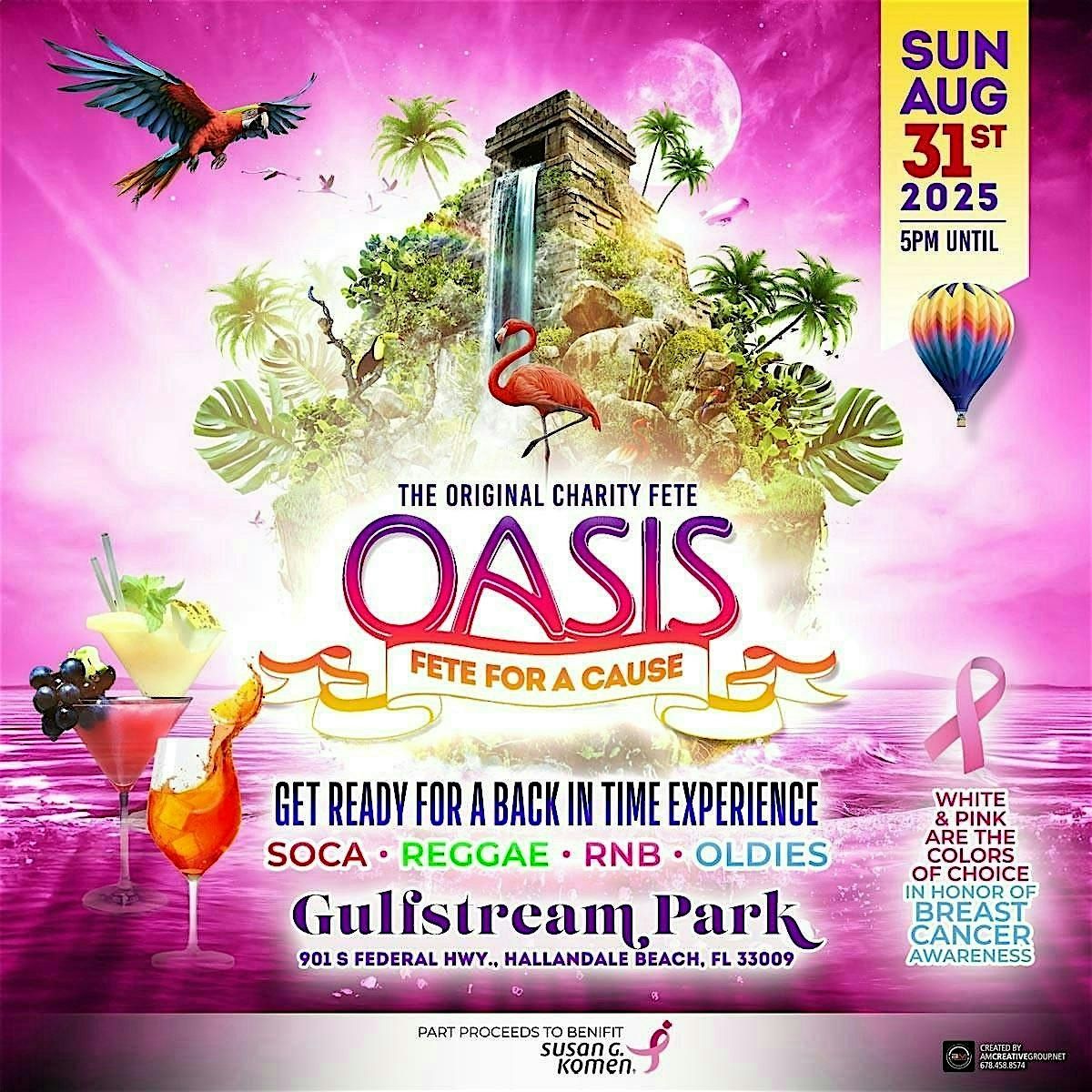 OASIS  - Summer 2025, 31 August | Event in Hallandale Beach | AllEvents