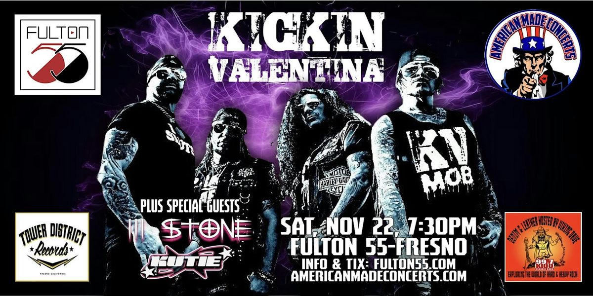 Kutie Opening up for Kickin Valentina at Fulton 55, 22 November | Event in Fresno | AllEvents