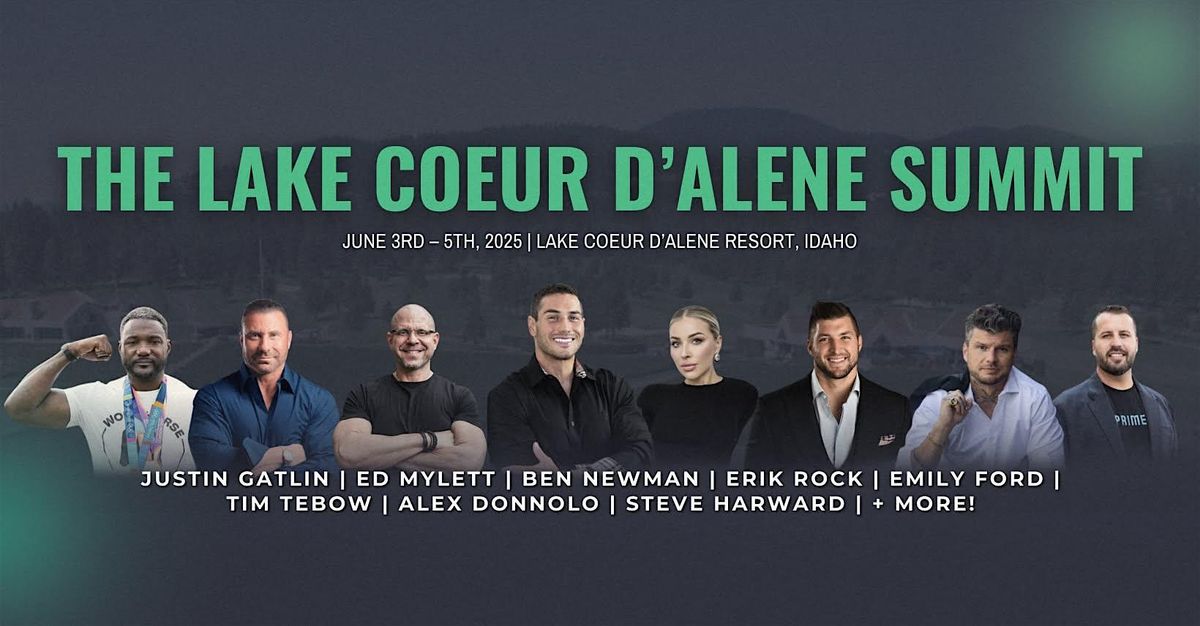 The Lake Coeur D'Alene Summit Event | Event in Coeur d'Alene | AllEvents