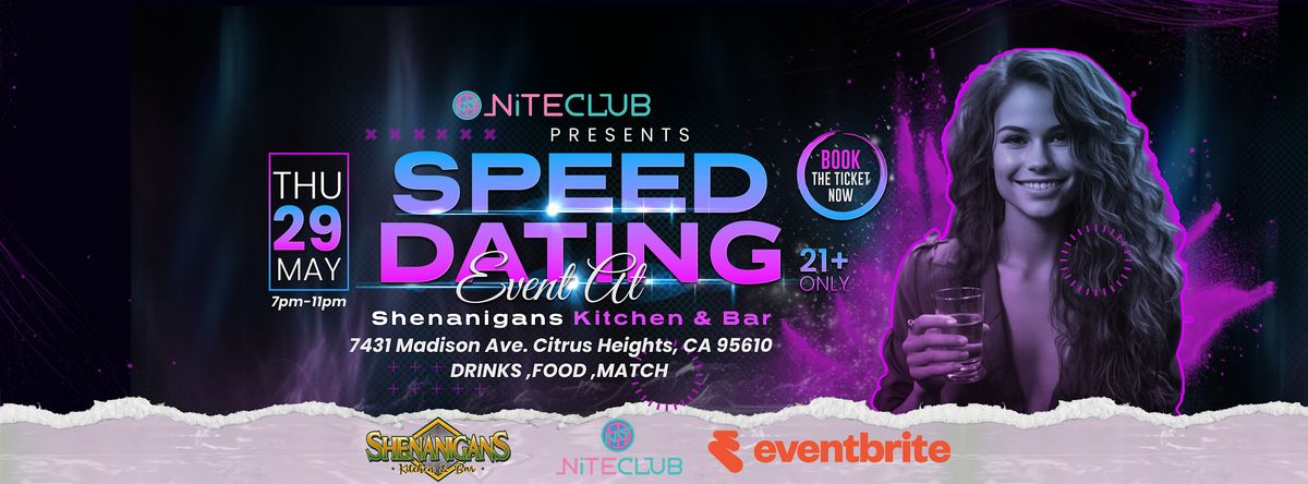 Speed Dating Night @ Shenanigans | Sacramento Singles, 29 May | Event in Citrus Heights | AllEvents