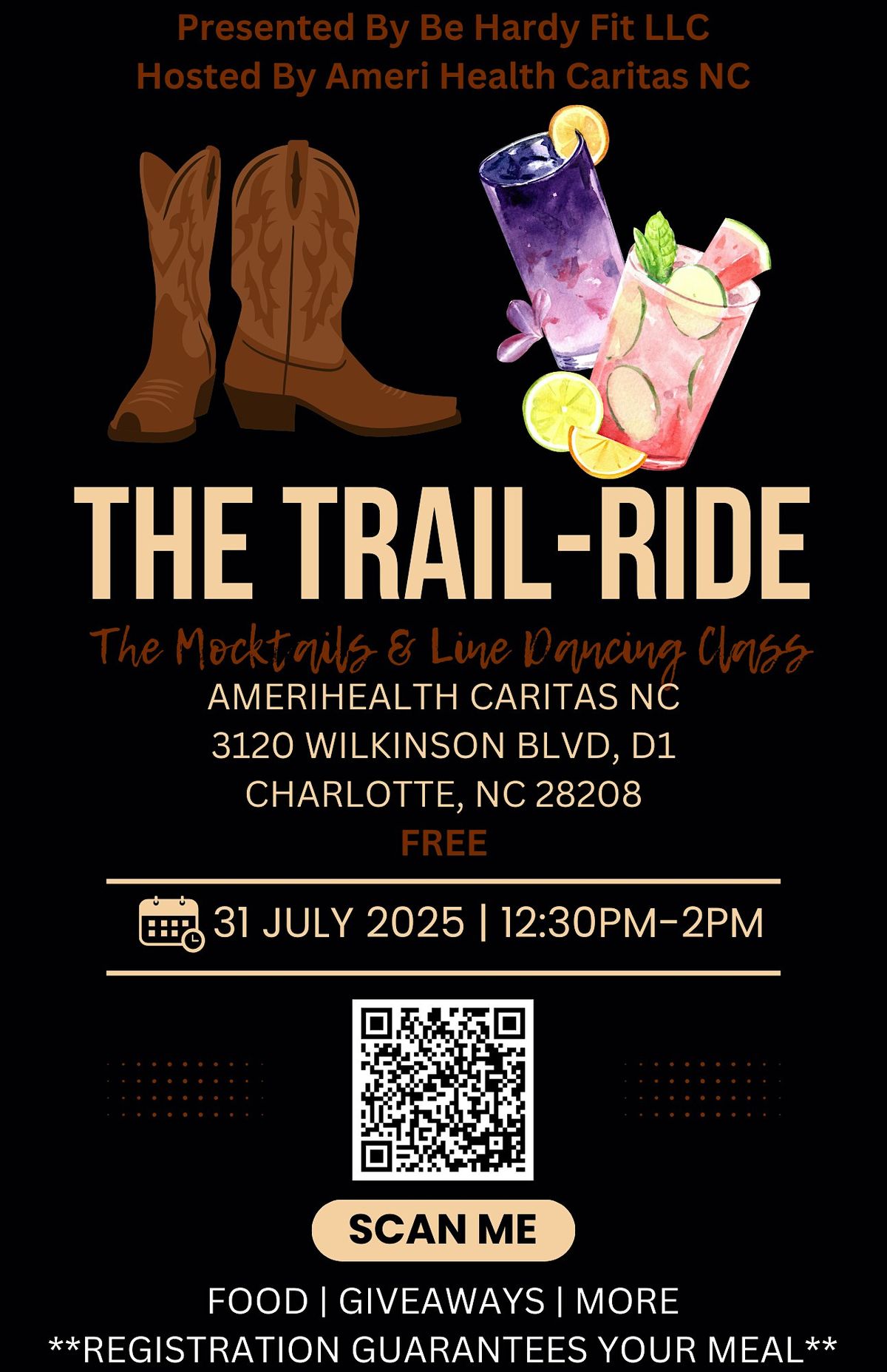 FREE Mocktails and Line Dancing Event, 31 July | Event in Charlotte | AllEvents