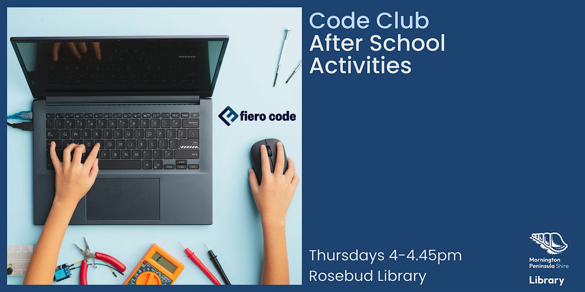 STEAM Afternoons: Code Club - Rosebud Library, 27 November | Event in Rosebud | AllEvents