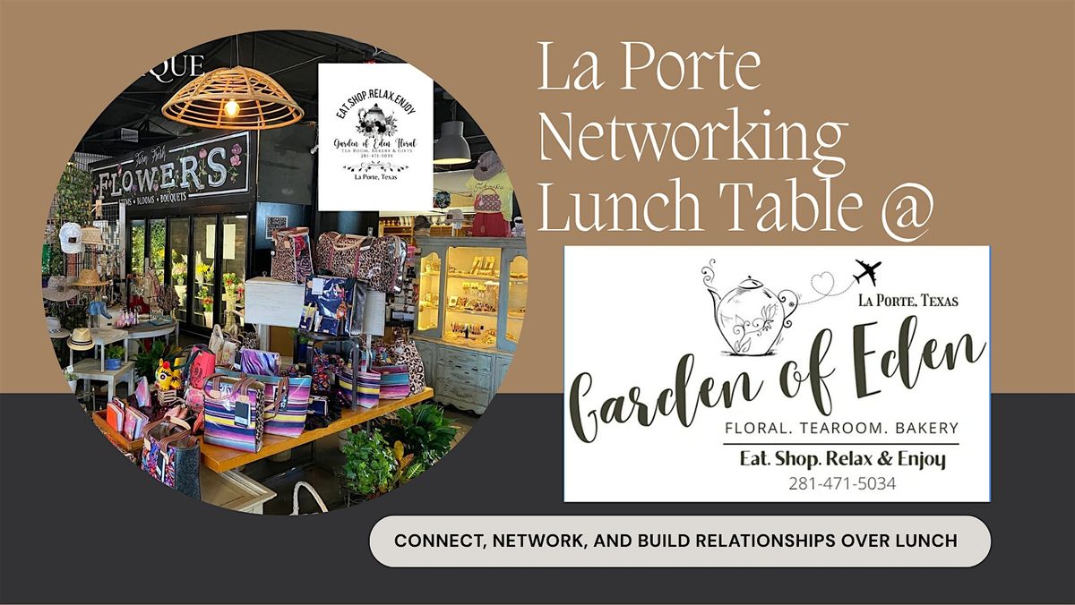 La Porte Small Business Networking Lunch Table, 22 November | Event in La Porte | AllEvents