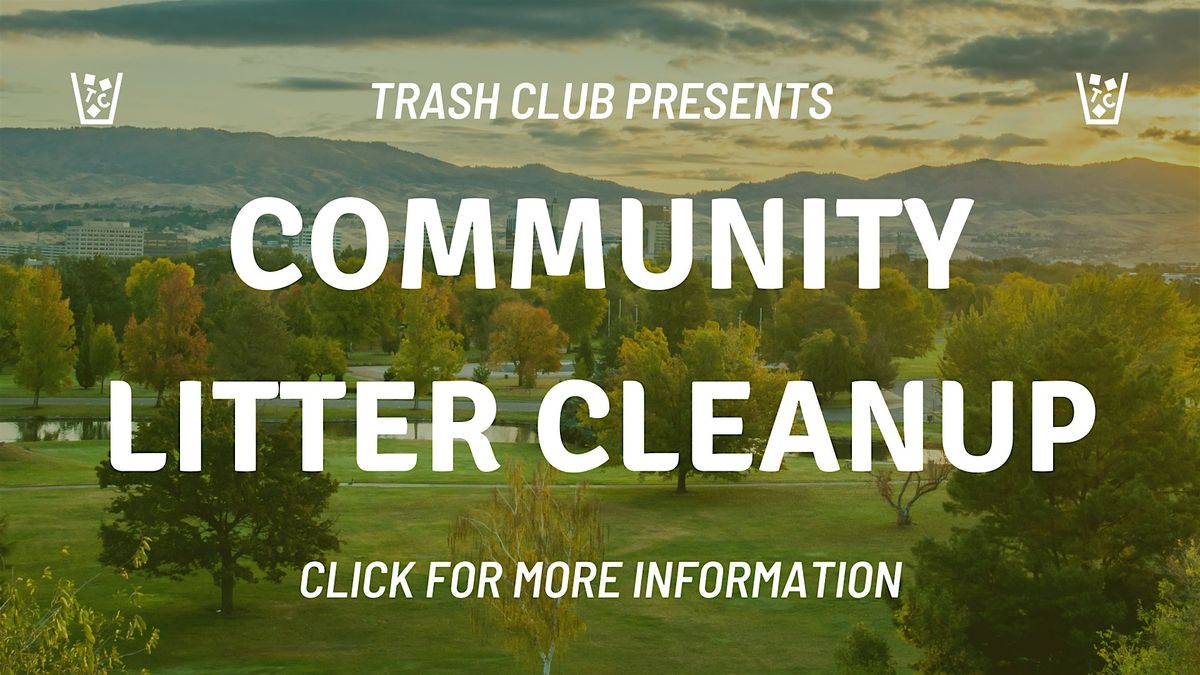 University District Litter Cleanup, 25 October | Event in Boise | AllEvents