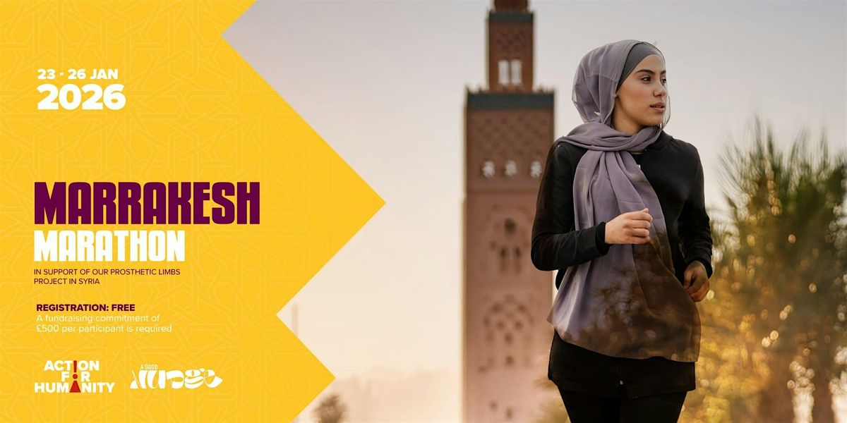 Action for Humanity Presents: Marrakesh Marathon, 23 January | Event in Marrakesh | AllEvents