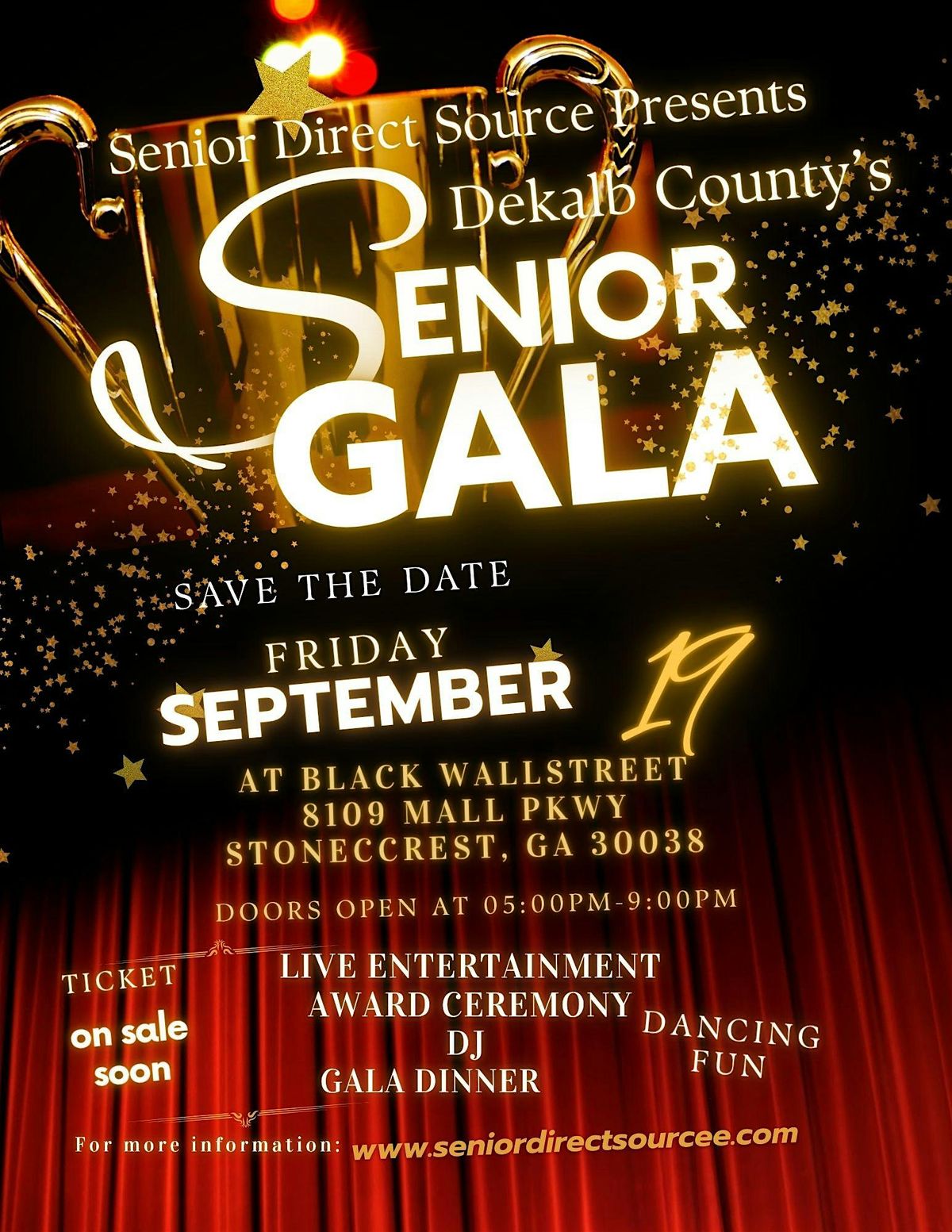 Save The Date, 19 September | Event in Stonecrest | AllEvents
