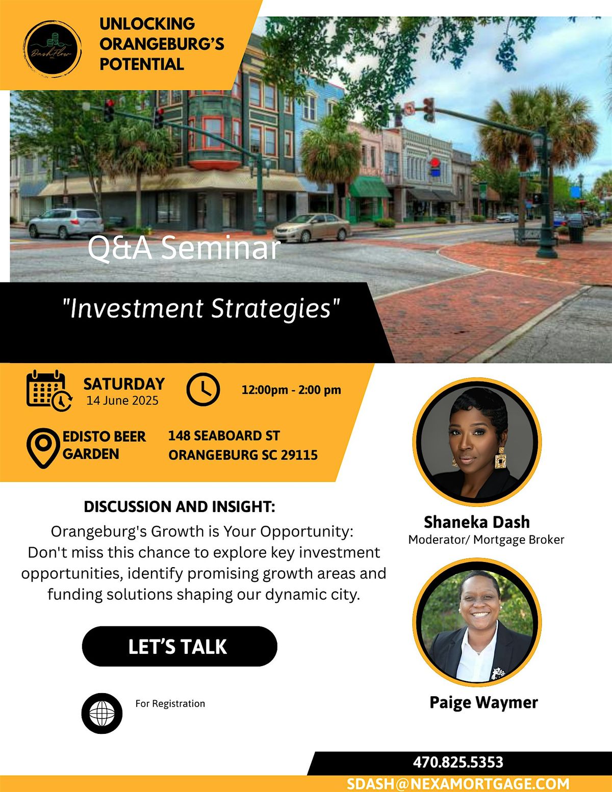 Unlocking Orangeburg's Potential, 14 June | Event in Orangeburg | AllEvents