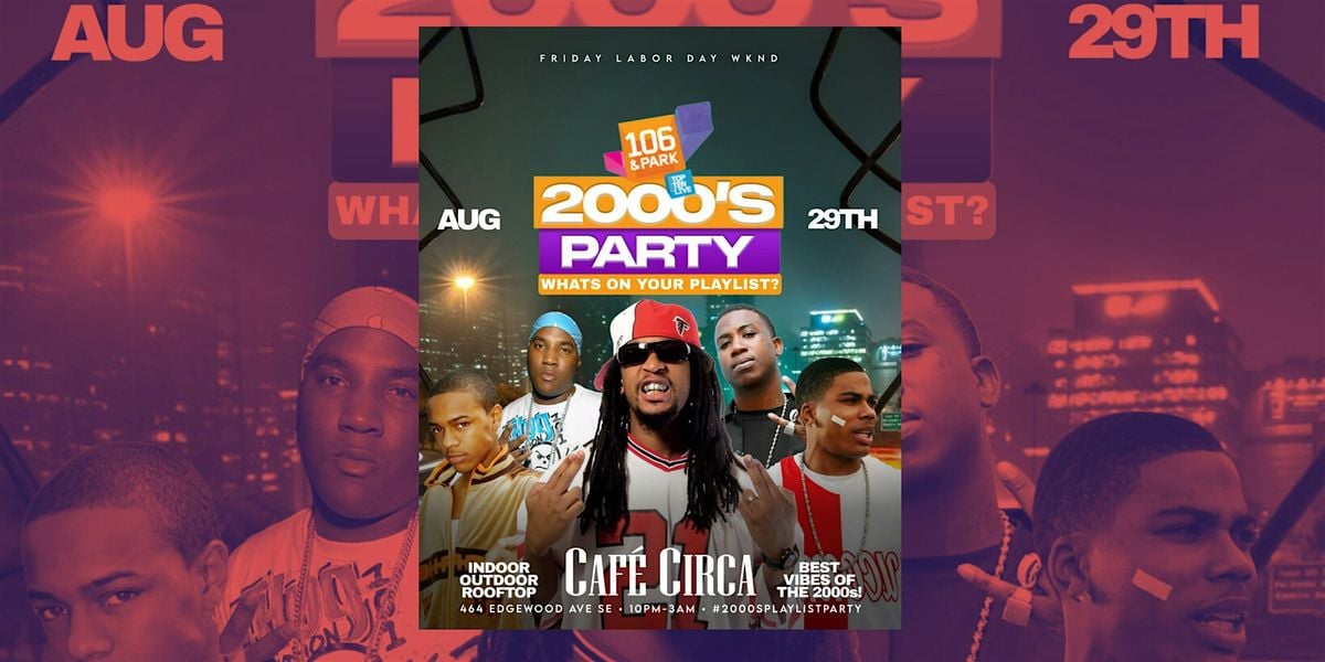 2000S PLAYLIST ROOFTOP PARTY LABOR DAY WEEKEND KICKOFF, 29 August | Event in Atlanta | AllEvents