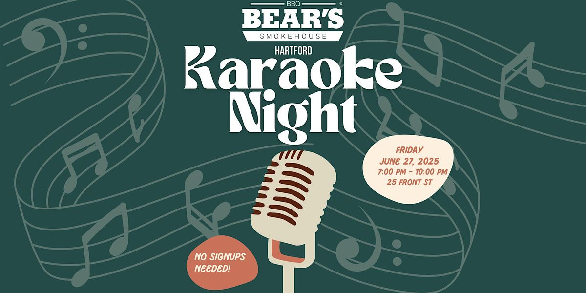 Karaoke with DJ Tony Torres - Hartford, 27 June | Event in Hartford | AllEvents